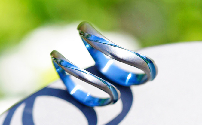 SORA(ソラ)の結婚指輪 「RAY(レイ)」