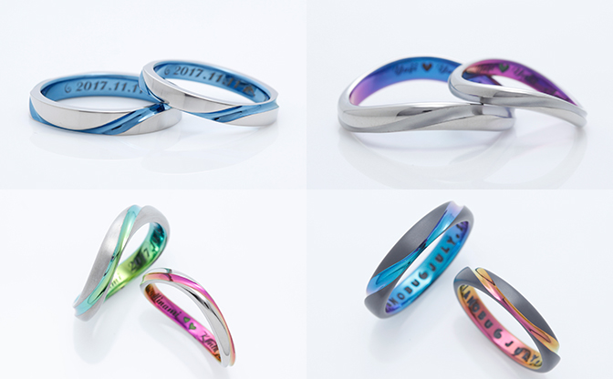 SORA(ソラ)の結婚指輪 「RAY(レイ)」