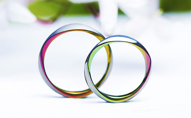 SORA(ソラ)の結婚指輪　「TORIOLET(トリオレ)」
