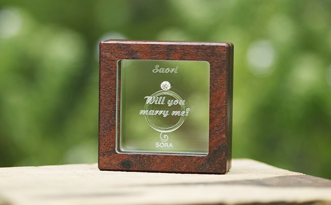 SORA(ソラ)のプロポーズアイテムDIAMUSE WOOD ダイアミューズ ウッド
