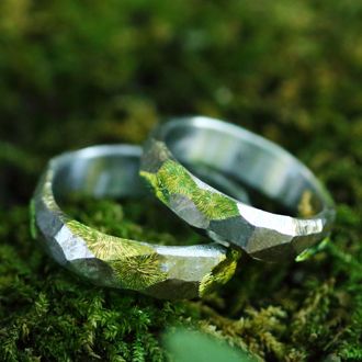 苔　結婚指輪ソラ-SORA-