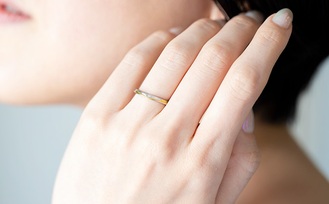 SORAの結婚指輪「ルチア」