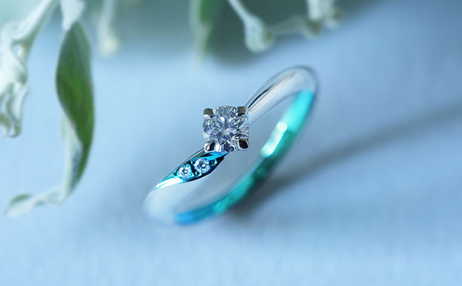 美しく可憐！花モチーフの婚約指輪デザイン特集 | 結婚指輪のオーダー