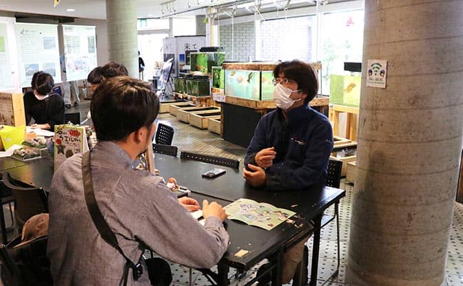 平澤副館長にインタビュー