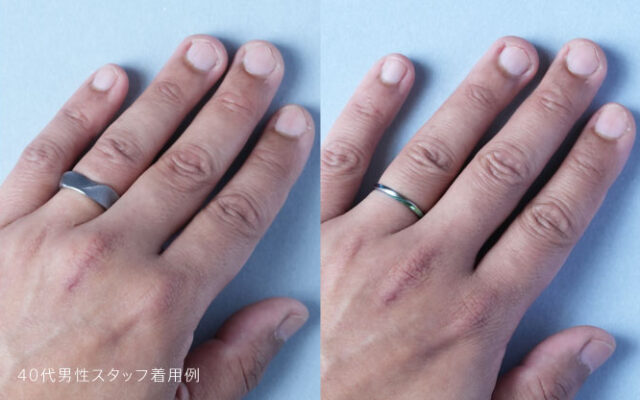 【太めの結婚指輪】ゴツさと着け心地で選ぶ！幅5㎜以上のデザイン特集_結婚指輪_10