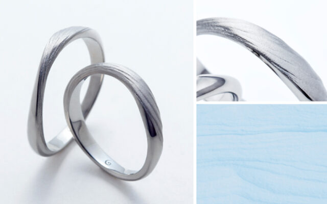 【シンプルなのにおしゃれ！】結婚指輪をワンランクアップさせるテクスチャー特集_結婚指輪_プラチナ_13