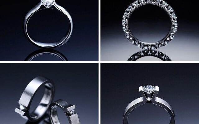 【究極の婚約指輪】最小面積で留めるダイヤ「ノッチグリップ」がすごい_婚約指輪_チタン_14