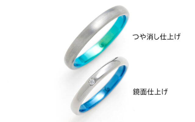 【シンプルなのにおしゃれ！】結婚指輪をワンランクアップさせるテクスチャー特集_結婚指輪_ジルコニウム_02