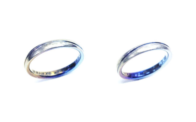 【実例写真で紹介】ジルコニウムの「発色」の耐久性_結婚指輪_ジルコニウム_06