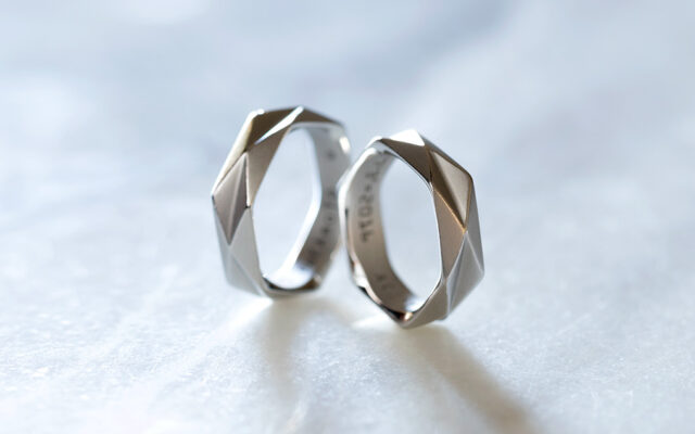 『自然のかたち』4年後も飽きない自然科学モチーフ_結婚指輪_01