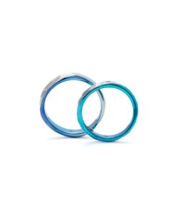 結婚指輪_ウェーブ_側面