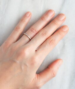 結婚指輪_カノー_着用