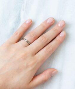 結婚指輪_モンテ_着用