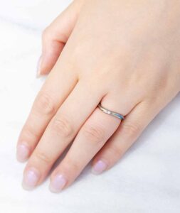 結婚指輪_レイ_着用
