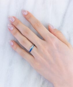 結婚指輪_泉水_着用