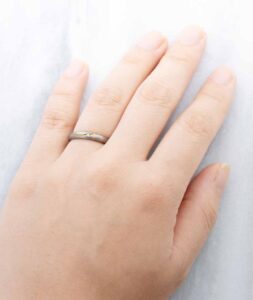 結婚指輪_香風_着用