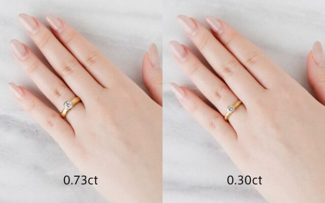 【婚約指輪の選び方】黄金比！デザインに合うダイヤモンドの"大きさ"_婚約指輪_04