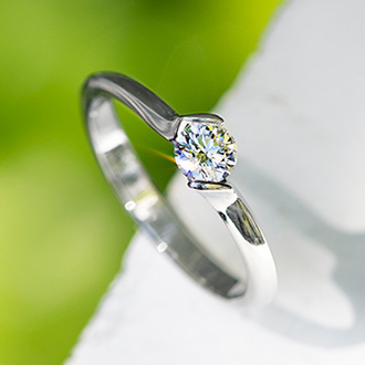 金属アレルギー対応】結婚指輪の人気デザイン特集 2023年版_婚約指輪_チタン_05