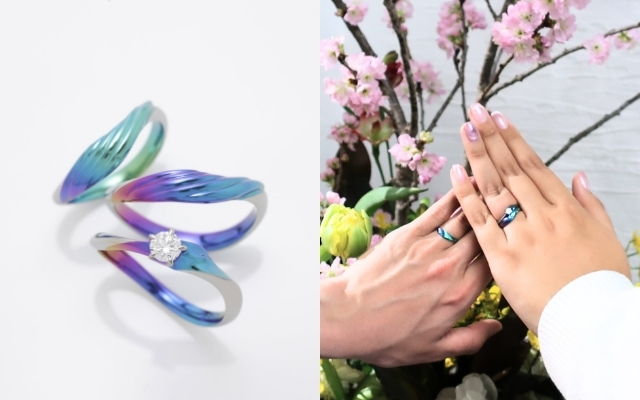 婚約指輪と結婚指輪のおすすめセットリング8選_結婚指輪_婚約指輪_ジルコニウム_06