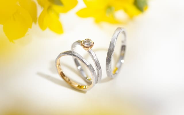 婚約指輪と結婚指輪のおすすめセットリング8選_結婚指輪_婚約指輪_プラチナ_14