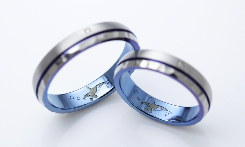 オリジナル刻印特集】シャチ、クジラ、イルカ編 | 結婚指輪・婚約指輪